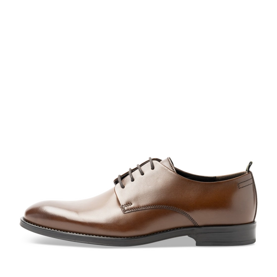 Veterschoenen KASTANJEBRUIN Heren