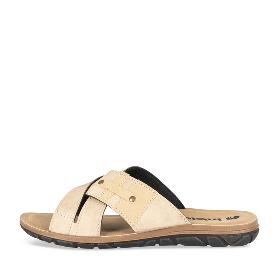 Slippers TAUPE Heren