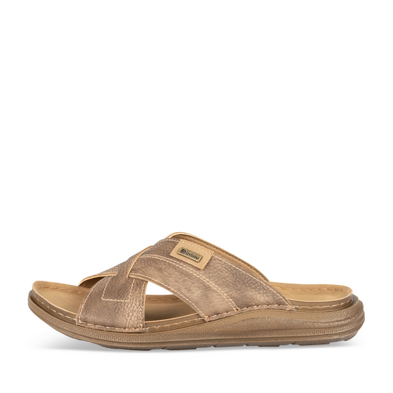 Slippers KASTANJEBRUIN Heren