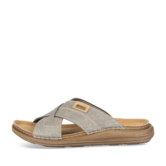 Mules GRIS Homme