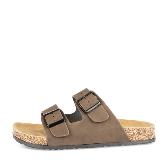 Mules MARRON Homme