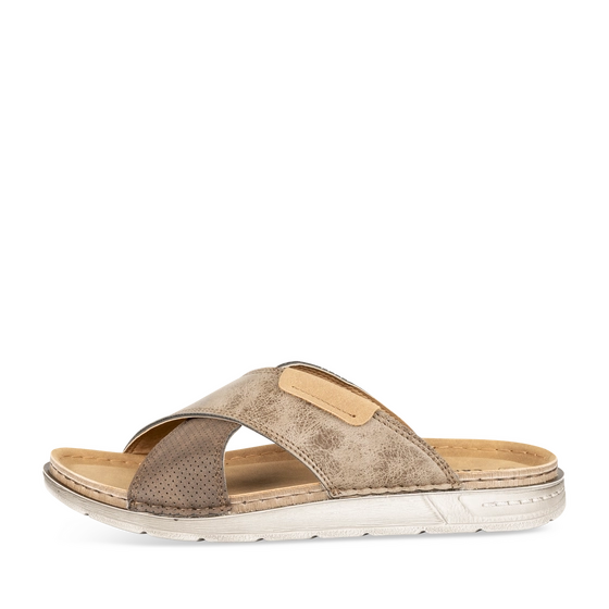 Slippers KASTANJEBRUIN Heren