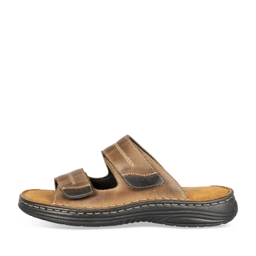 Mules MARRON Homme