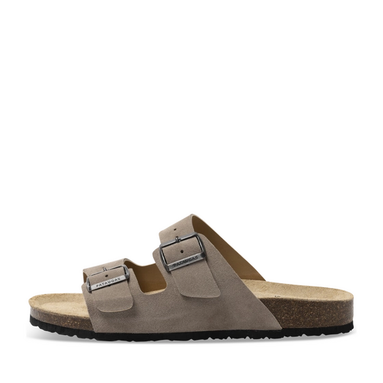 Mules TAUPE Homme