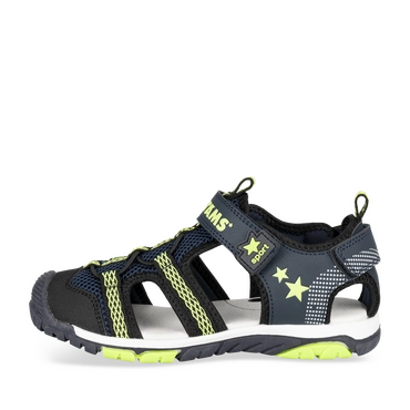 Sandales MARINE/VERT Garçon