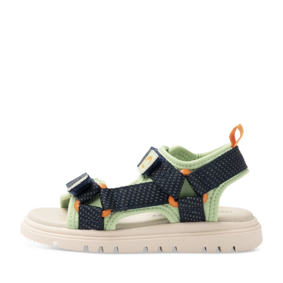 Sandalen NAVY/GROEN Jongen