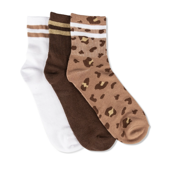 Socken KASTANJEBRUIN Dames