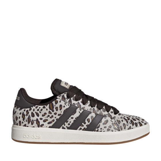 Sneakers KASTANJEBRUIN/LUIPAARDPRINT Dames