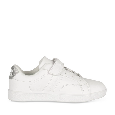 Baskets BLANC/MULTICO Fille