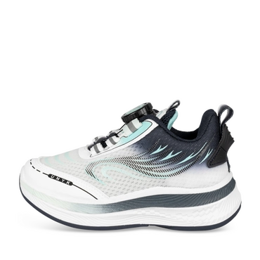 Baskets BLANC/BLEU Garçon