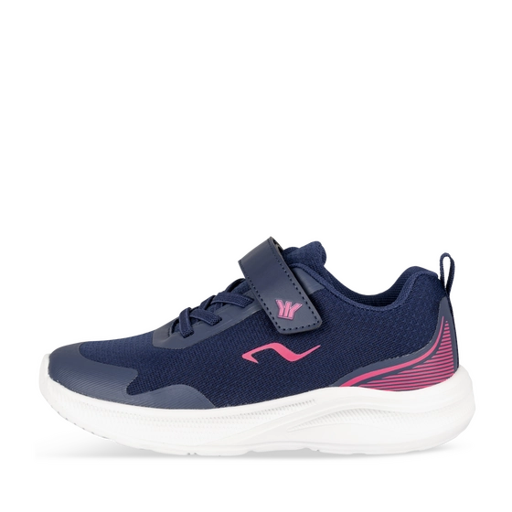 Baskets MARINE/ROSE Fille
