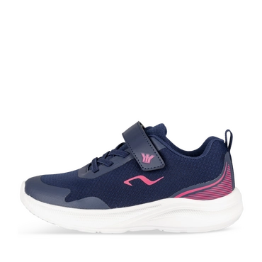 Baskets MARINE/ROSE Fille