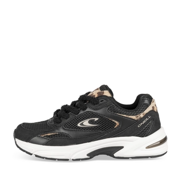 Sneakers ZWART/LUIPAARDPRINT Dames