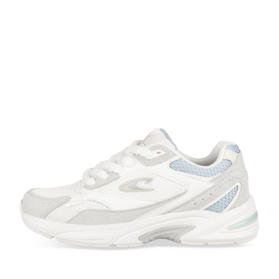 Baskets BLANC/BLEU Femme