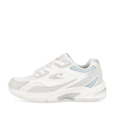 Baskets BLANC/BLEU Femme
