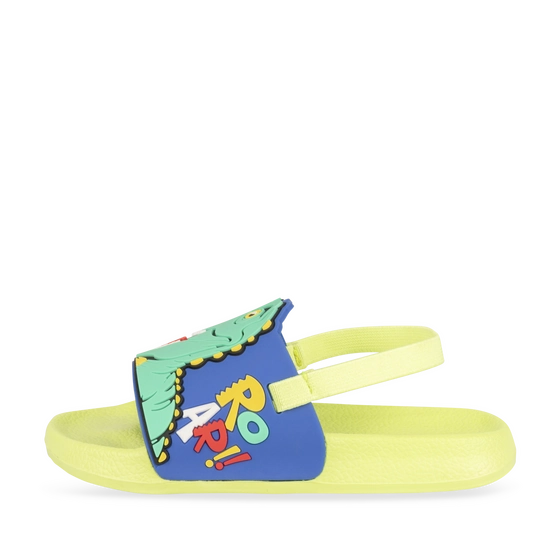 Badslippers GROEN Jongen