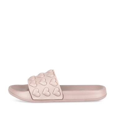 Badslippers_avec_talon ROZE Dames