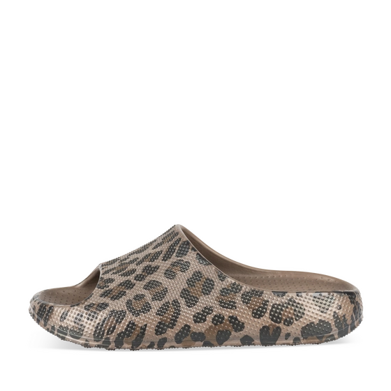 Claquettes LEOPARD Femme
