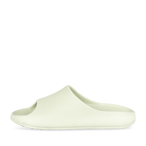 Badslippers GROEN Heren