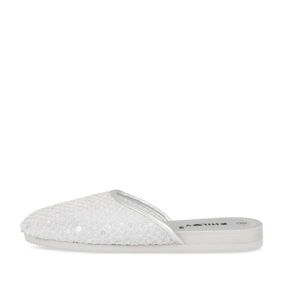 Claquettes ARGENT Femme