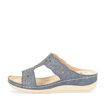 Mules MARINE Femme