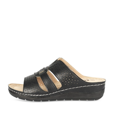 Slippers_avec_talon ZWART Dames