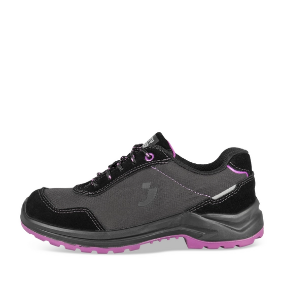 Veiligheidsschoenen ZWART/FUCHSIA Dames