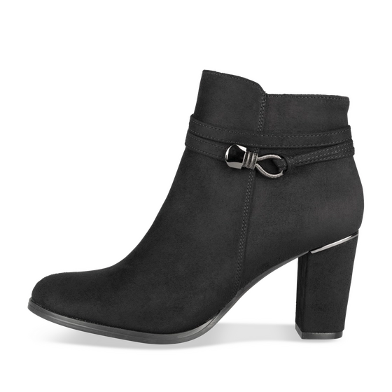 Enkellaarsjes ZWART Dames