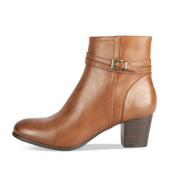 Bottines COGNAC Femme