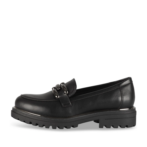Mocassins_avec_talon ZWART Dames