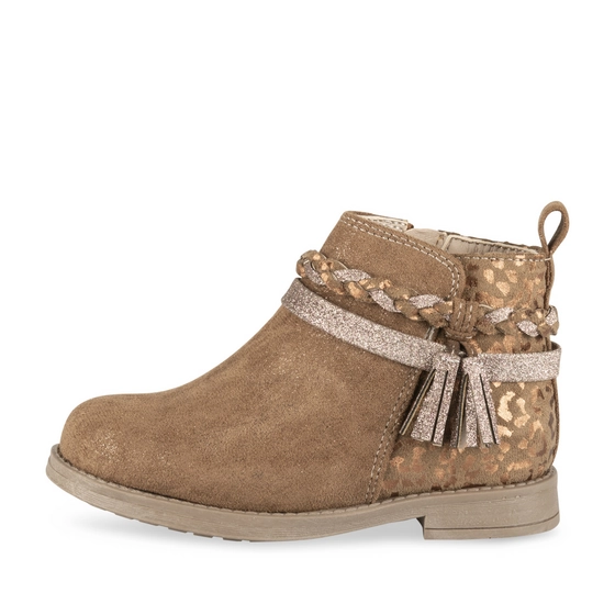 Enkellaarsjes KASTANJEBRUIN Meisjes