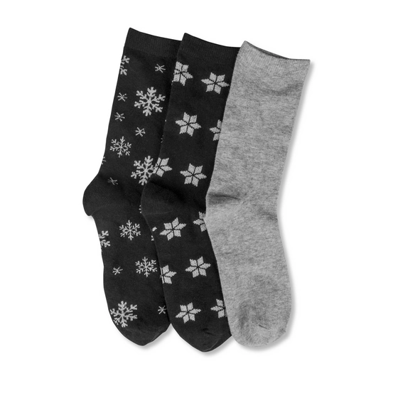 Chaussettes BLANC/GRIS Femme