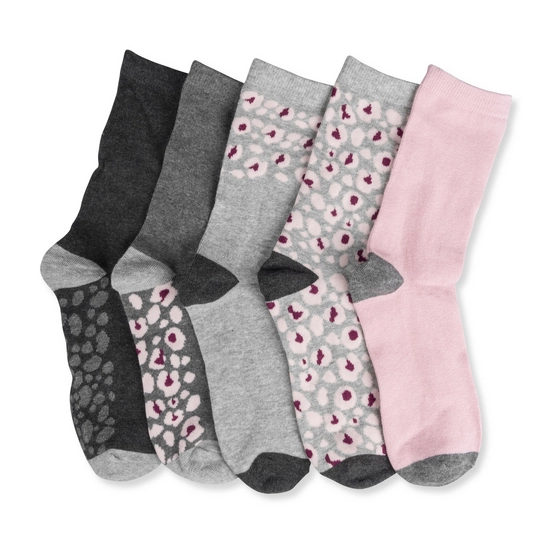Socken ZILVER/VIOLET Dames