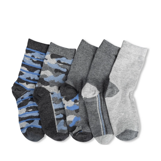 Chaussettes BLANC/BLEU/NOIR Garçon