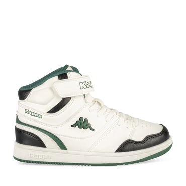 Baskets BLANC/VERT Garçon