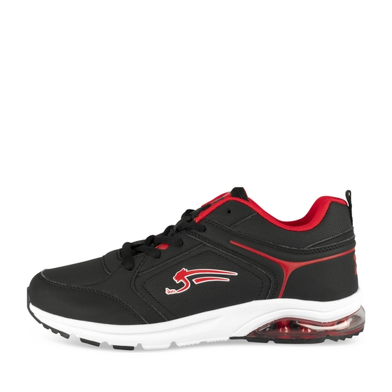 Sneakers ZWART/ROOD Jongen