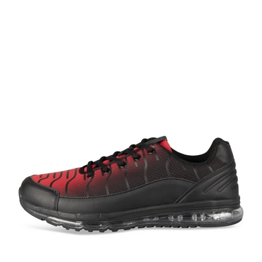 Sneakers ZWART/ROOD Heren