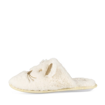 Pantoffels_avec_talon BEIGE Dames