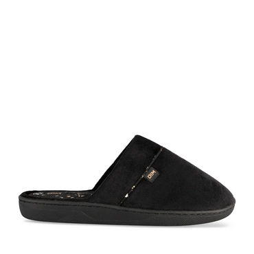 Pantoffels_avec_talon ZWART Dames