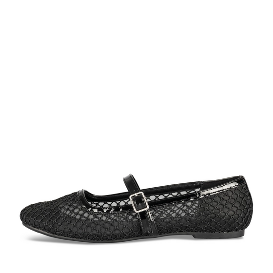 Ballerinas ZWART Dames