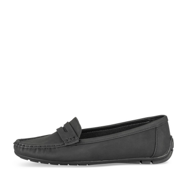 Mocassins_avec_talon ZWART Dames