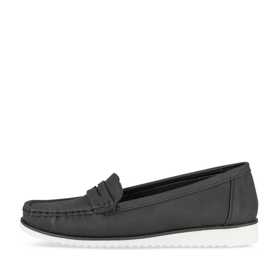 Mocassins_avec_talon ZWART Dames