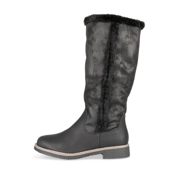 Laarzen_avec_talon ZWART Dames