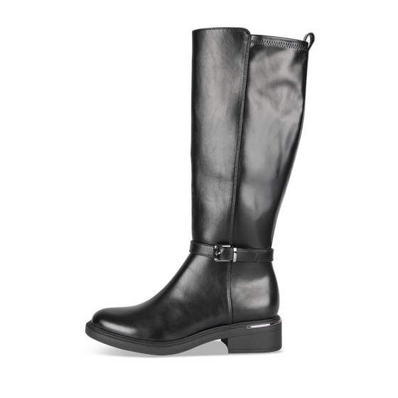 Laarzen_avec_talon ZWART Dames