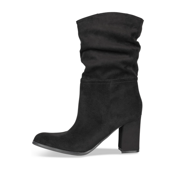 Laarzen_avec_talon ZWART Dames