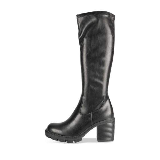 Laarzen_avec_talon ZWART Dames