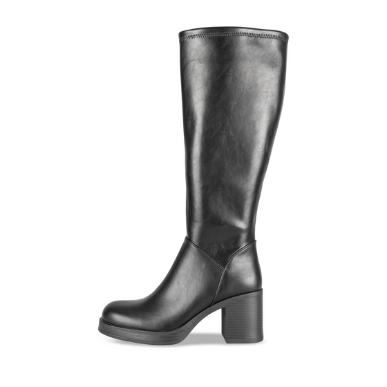 Laarzen_avec_talon ZWART Dames