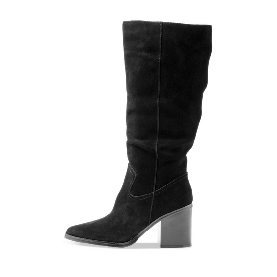 Laarzen_avec_talon ZWART Dames