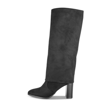 Laarzen_avec_talon ZWART Dames