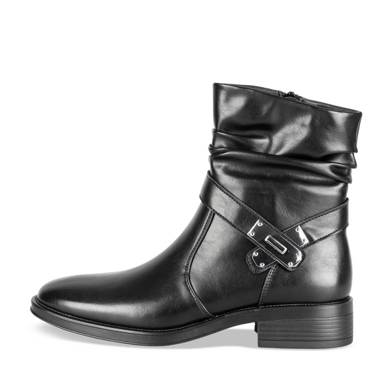 Enkellaarsjes ZWART Dames